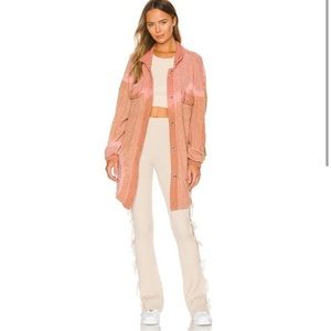 BOYS LIE Jacket pink & brown Inside out 👻